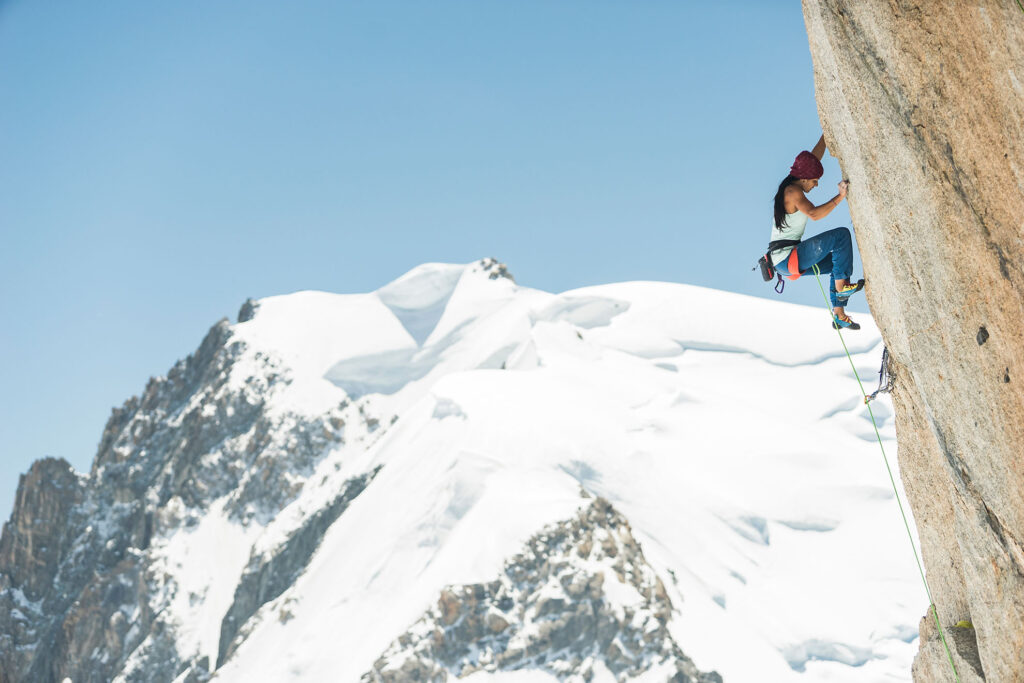 Daila Ojeda. "Digital Crack" Chamonix-Mont Blanc.